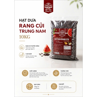 Hạt dưa Trung Nam 10kg vị bơ muối