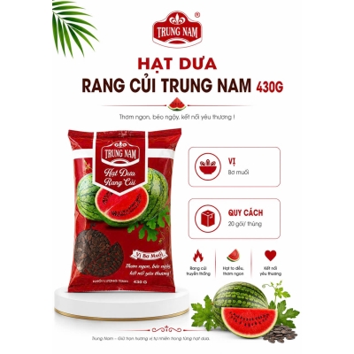 Hạt dưa Trung Nam 430g vị bơ muối